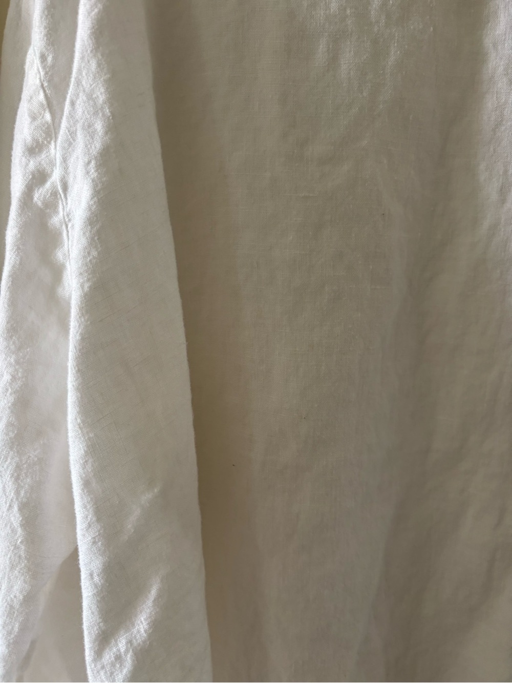 FLAX 3g 3x white linen top blouse - Picture 5 of 7